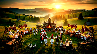 Јужна капија Златибора - Јужна капија Златибора представља најмасивнији и орографски најизраженији сегмент планине, којим доминира планински венац Муртенице са врхом Бријач, чинећи природну баријеру према долини реке Увац и подножју Златара. Овај предео карактерише сложена геолошка градација где се моћни кречњачки масиви сукобљавају са дубоким шумским екосистемима, стварајући амбијент апсолутне дивљине у којем су очувани примарни генетски ресурси црног бора и смрче. Села јужног Златибора, попут Драглице, Негбине и Јасенова, представљају последње бастионе традиционалног планинског начина живота, где су куће грађене на екстремним нагибима, заштићене од удара ледених северних ветрова који са врхова Муртенице доносе снежне наносе који опстају до касног пролећа. Хидрографски потенцијал јужне капије дефинисан је сливом реке Увац, чији кањон са својим меандрима и вертикалним литицама служи као једно од последњих станишта белоглавог супа у Европи, симболишући еколошку чистоћу и очуваност овог непроходног краја. Педолошки услови фаворизују развој специфичне пашњачке вегетације која се због високе концентрације минерала и лековитих материја сматра најквалитетнијом храном за стоку, што резултира производњом овчјег и крављег сира екстремног нутритивног профила и снажне ароме. Етнолошка вредност јужне капије огледа се у очувању старих облика друштвене организације и занатства, где је сеча и извлачење дрвене грађе уз помоћ воловских запрега остала аутентична пракса коју савремена механизација још увек не може потпуно да замени у непрступачним шумама Бријача. Сваки засеок у овом пределу крије специфичне градитељске форме, од камених кошара до дрвених колиба на високим висинама, које су кроз историју служиле као привремена станишта за пастире током летњих месеци испаше. Мистичност јужног Златибора појачана је тишином која влада изнад кањона, испресецана само удаљеним звуцима чегртаљки и зовом птица грабљивица, пружајући посетиоцу осећај потпуног стопљености са природним елементима. Ова капија је симбол издржљивости златиборског горштака, који је кроз векове научио да тумачи говор планине, да се прилагоди њеној суровости и да у њеним најнеприступачнијим деловима пронађе мир и слободу. Слика јужног Златибора није само пејзаж, већ дубоки приказ снаге природе која не дозвољава човеку да је укроти, већ га приморава да јој се диви и поштује је у њеном изворном, дивљем облику.