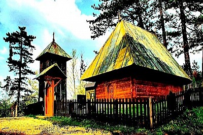 Село Јабланица представља најаутентичнији и географски најразруђенији шумски домен златиборског масива, смештено у југозападном делу планине, где доминирају монументални гребени Торника и густи, готово непробојни комплекси столетних борова који дефинишу идентитет овог суровог, али прелепог предела. Као једно од територијално највећих села у Србији, Јабланица почива на специфичној литолошкој подлози од серпентинита, што је условило развој јединствених флористичких заједница и извора лековитих минералних вода који се уливају у Бели Рзав, реку која пресеца атар села стварајући кањонске пролазе нестварне лепоте. Централни архитектонски и духовни симбол села је црква брвнара посвећена Покрову Пресвете Богородице из 1838. године, саграђена у потпуности од борових талпи са кровом од шиндре, представљајући врхунско достигнуће народног неимарства „без клинаца“, где сваки усек и свака греда сведоче о генијалности златиборског сељака у прилагођавању природним материјалима. Око цркве се налазе сачувани родови задружних вајата, малих дрвених објеката који су некада служили за боравак породица током великих црквених празника и сабора, чувајући тако фрагменте патријархалне друштвене структуре која је у овом крају опстала дуже него било где другде. Економија Јабланице је вековима нераскидиво везана за шуму, па се и данас овде могу видети последњи чувари древног заната израде лучa и дрвеног угља на традиционалан начин, док сточарство на високим планинским кошарама даје млечне производе изузетне масноће и квалитета због испаше на теренима богатим планинском везом. Специфична клима Јабланице, коју карактеришу дуге и снежне зиме и свежа лета са високим степеном влаге у ваздуху захваљујући густини четинара, чини ово село истинским лечилиштем за дисајне органе и нервни систем, нудећи потпуни мир далеко од урбаних туристичких центара. Етнолошка вредност Јабланице огледа се и у очуваним обичајима, попут специфичног начина прославе сеоских литија и сабора, где се уз изворну песму и звуке двојница слави живот који је овде, на камену и боровини, често био тежак али увек достојанствен и слободан. Сваки путник који зађе дубоко у шумске путеве Јабланице осетиће снагу природе која овде диктира ритам свакодневнице, где се време не мери сатима већ сменом светла на крошњама борова и хуком ветра који долази са прекограничних планина, остављајући утисак вечности и неуништивости златиборског духа. Слика Јабланице није само пејзаж, већ је то дубока прича о симбиози дрвета и човека, о преживљавању у заветрини историјских олуја и о лепоти која произилази из једноставности и снаге природних елемената којима ово село несебично дарује сваког намерника.